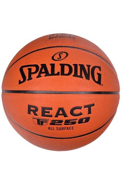 SPALDING React Fiba Tf-250 Sz6 Μπάλα Μπάσκετ 76968z