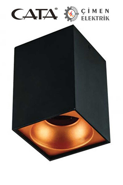 Cata CT 5420 Siyah Bakır Dekoratif Spot Kasa G-10 Duy