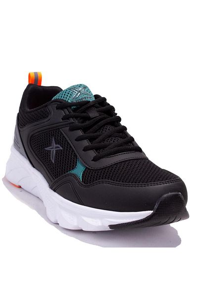 Kinetix Fender3 Μαύρα Λευκά Ορθοπεδικά Casual Ανδρικά Αθλητικά Παπούτσια