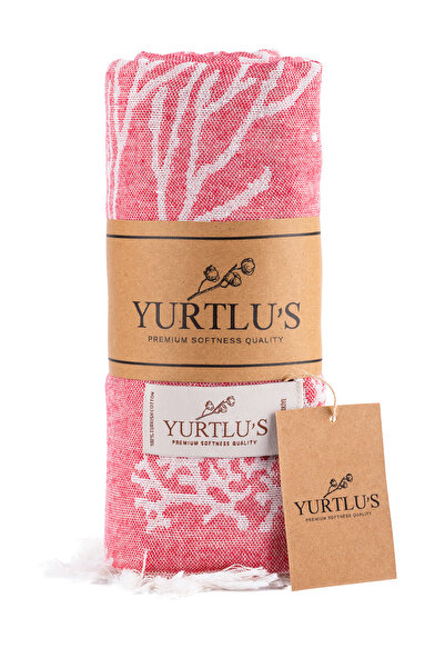 YURTLUS %100 Pamuk , 95x180 Cm , Yumuşak, Hızlı Kurur, Premium Kalite, Peştem...