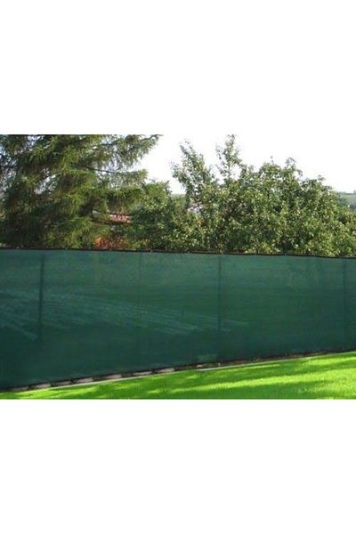 ALSET GÖLGELİK 2 X 10 Mt Shading Net Garden Fence Cover 95% Dark Green 115 Gr