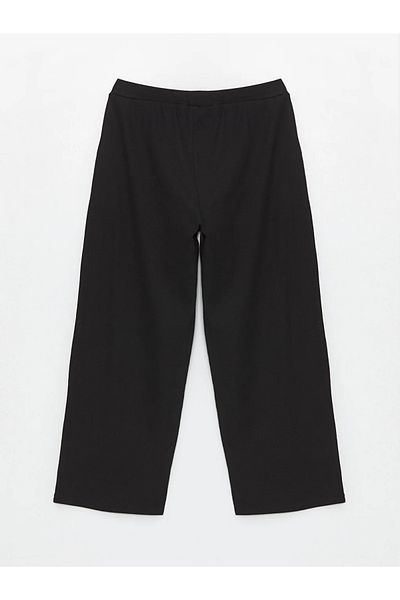 LC Waikiki LCW DREAM Damen Capri-Pyjamahose mit elastischer Taille, einfarbig