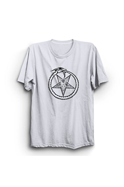 The Fame Pentagram - Krug Zmija Ouroboros Sa deznom Majica