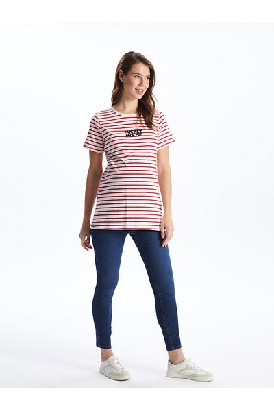 LC Waikiki Pantaloni skinny de maternitate - Design cu panouri abdominale