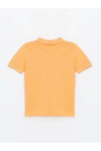 LC Waikiki Basic Baby Boy T-Shirt - Polo Collar, Short Sleeve
