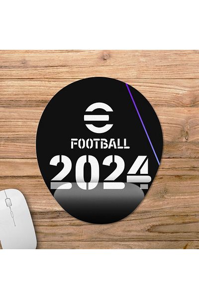 Pixxa لوحة ماوس لدعم المعصم eFootball 2024 - موديلين بيضاويتين