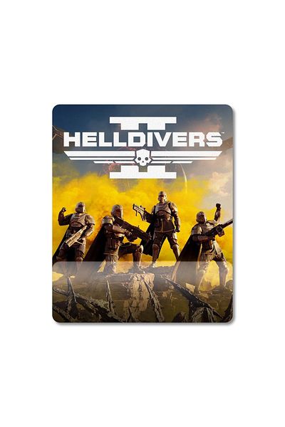 Pixxa لوحة ماوس Helldivers 2 مع مسند للمعصم - 2