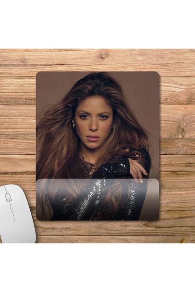 Pixxa شاكيرا موديل لوحة ماوس مع مسند للمعصم - 2