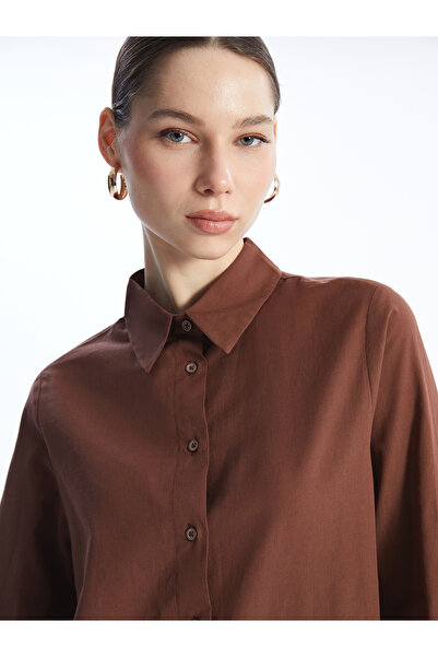 LC Waikiki Obyčejná dámská tunika s dlouhým rukávem