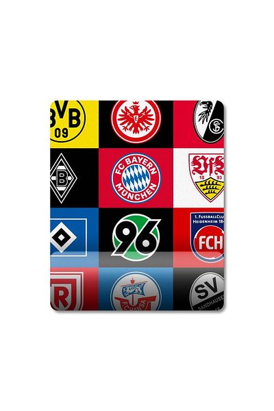 Pixxa لوحة ماوس لدعم المعصم من الدوري الألماني لكرة القدم من Bundesliga - 1