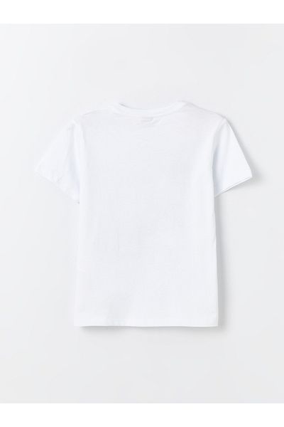 LC Waikiki Boy - Crew Neck and Printed Short Sleeve T-Shirt