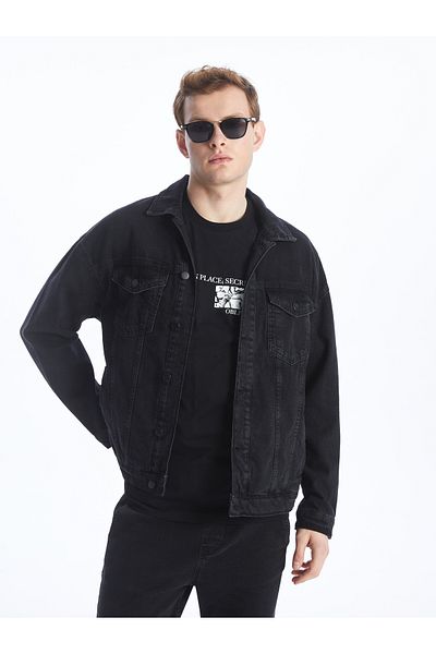 LC Waikiki Comfortable Molded Men's Jean Jacket