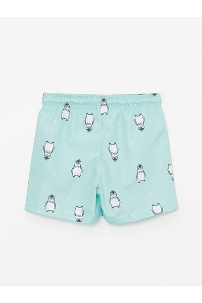 LC Waikiki Basic-Badeshorts für Jungen mit elastischem Bund