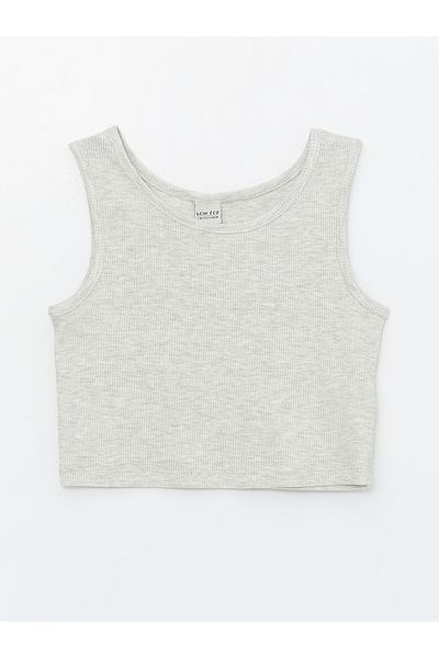 LC Waikiki Crew Neck Girls' Tank Top - Basic Model