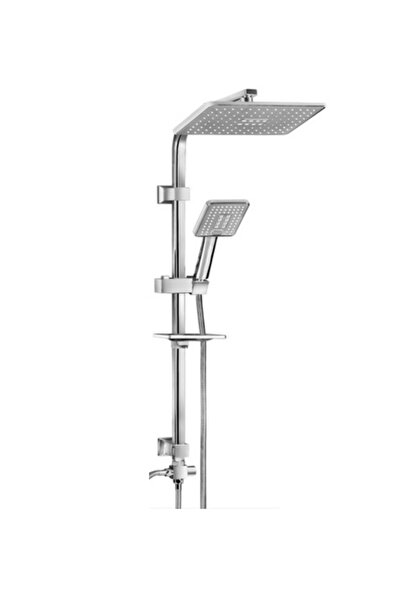 yediyapı Yedi Yapı Market Krom Kare Robot Duş Seti