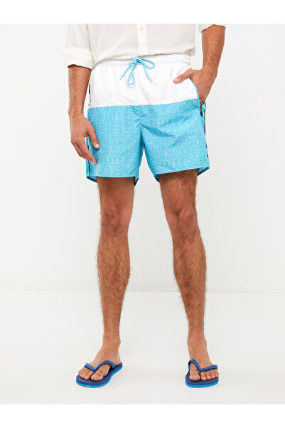 LC Waikiki Чоловічі морські шорти короткої довжини в кольорову клітинку