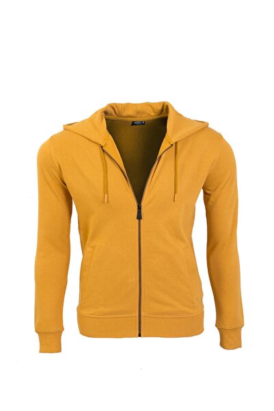 Grand Wolf Gw0003 - Basic Kapüşonlu Fermuarlı Sweatshirt