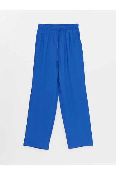 LC Waikiki Pantaloni drepti pentru femei cu talie elastică