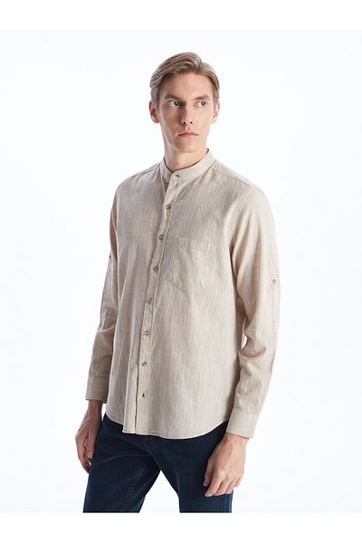 LC Waikiki Pánská košile – Regular Fit, Dlouhý rukáv