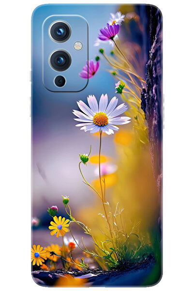 Oneplus 9 LE2115-LE2117 Uyumlu Kılıf Desen Baskılı Silikon Papatya Seri STK:1...
