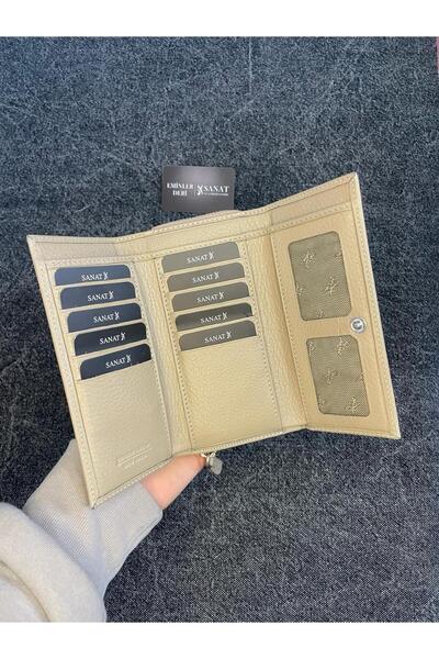 SANAT LEATHER SL-2138 натуральна шкіра багатокарточна та на блискавці гаманец...