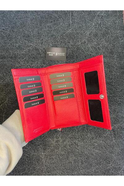 SANAT LEATHER SL-2138 натуральна шкіра багатокарточна та на блискавці гаманец...