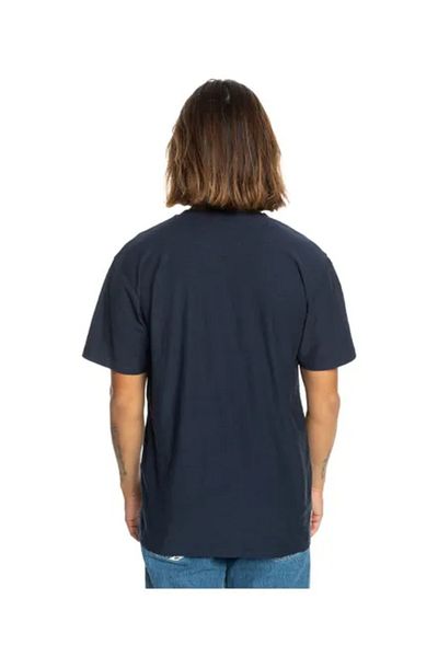 Quiksilver Ανδρικό μπλουζάκι με στρογγυλή λαιμόκοψη σε μπλε ναυτικό Eqykt04337-byj0