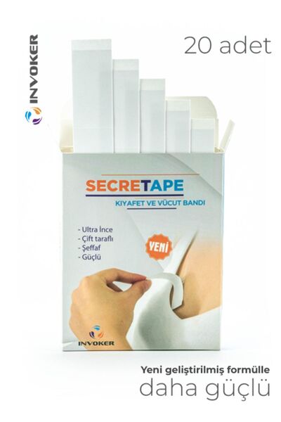 INVOKER Kıyafet Sabitleme Ve Vücut Bandı Vücut İçin Kıyafet Yapıştırma Bandı ...