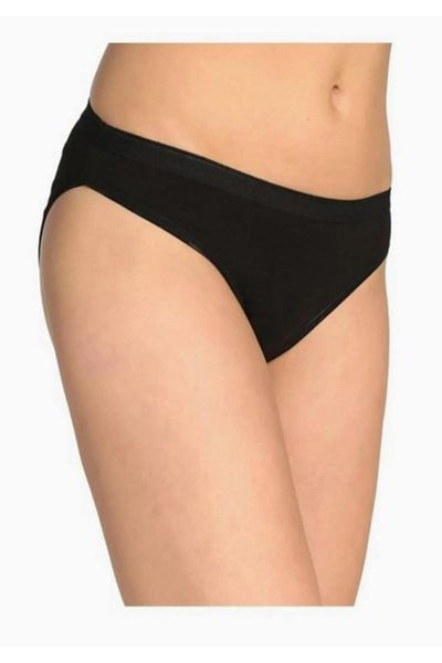 MODELLİFE Women's Seamless Flexible Slip Panties, Seamless Panties, Non-Marking Panties Black Elite Life