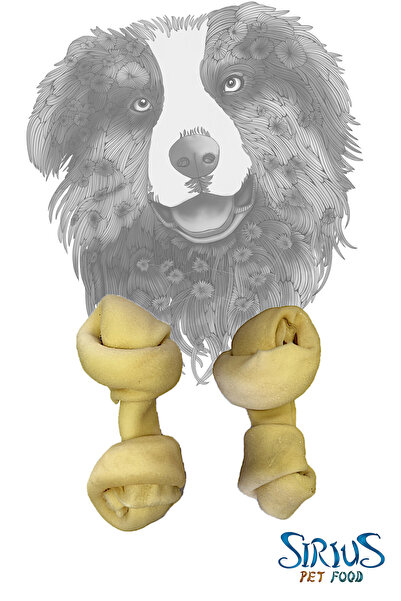Sirius Pet Food Collagen Knot Bones 2 pcs. - Kollajen Düğüm Kemik 2 Adet