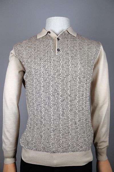 Nehir 234101306 NEHİR POLO KNITWEAR STONE