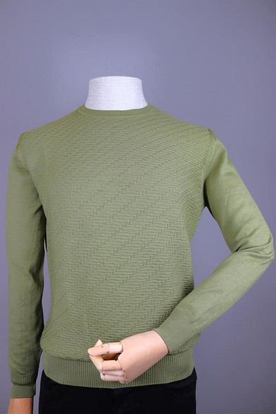 Nehir 234100101 RIVER O-COLLAR KNITWEAR GREEN
