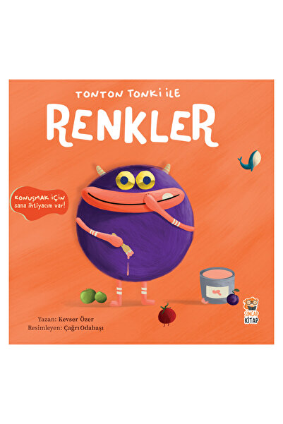 Sincap Kitap Tonton Toki ile Renkler Eğitici Aktivite Kitabı/0-3 Yaş Renkleri...