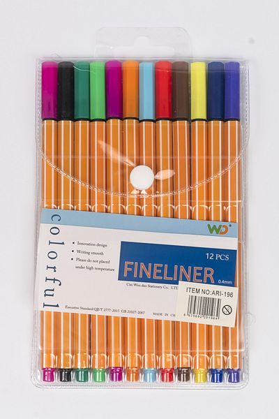 Sweet Notes Set of 12 Color Fineliner Pens