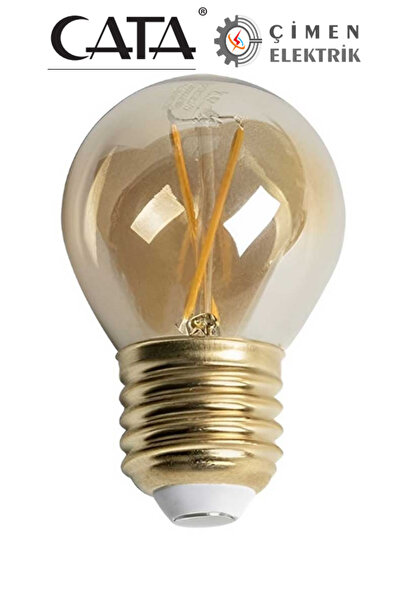 Cata 10 ADET CT 4283 Cata 4W Rustik Led Ampul Amber 2700k E27