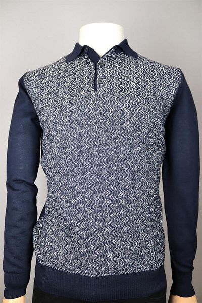 Nehir 234101306 Nehir Polo Knitwear Navy Blue