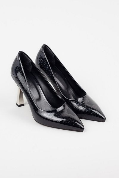 Adım Adım Women's Silver Heeled Stylish Heeled Shoes