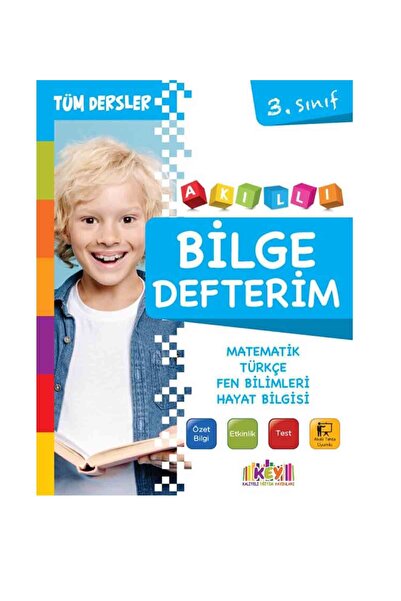 Kaliteli Eğitim Yayınları 3.sınıf Akıllı Bilge Defterim