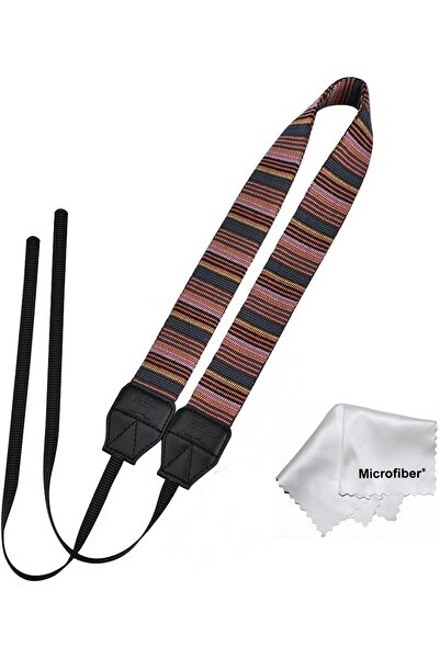 Tianya Retro Vintage Omuz Boyun Askısı Canon Nikon Sony Fujifilm Olympus Mode...