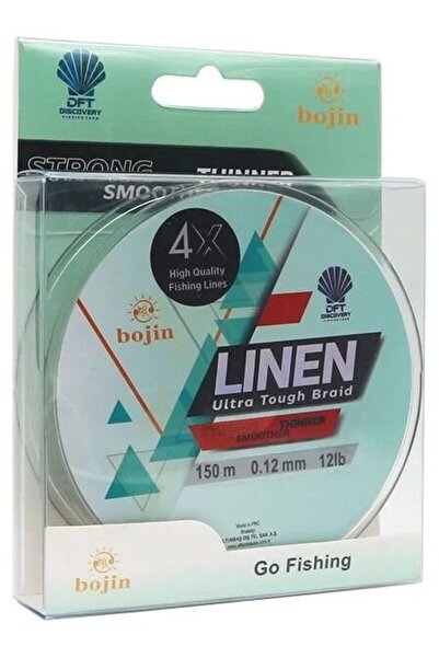 Discovery Dft Bojin 4x Linen İp Misina 0.12 Mm 150 M Yeşil