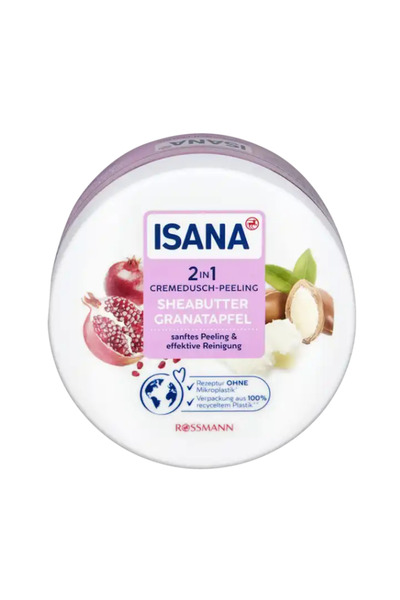 ISANA Pomegranate and Shea Butter Body Peeling - 2in1 200ml