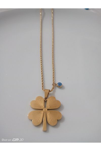 staınless steel Clover Necklace