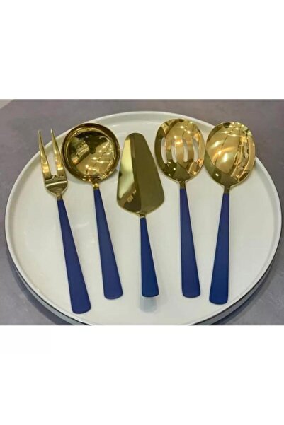 ZADE HOME Dcv Titanium 5 Piece Steel Tableware Set Msss002