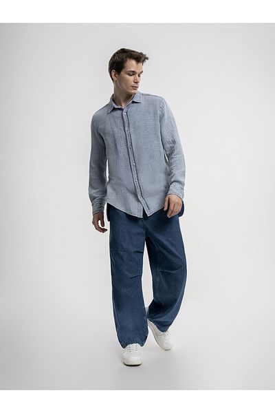Loft Men's Shirt - Regular Fit, U.sleeve 6004