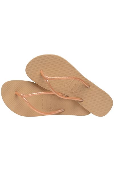 Havaianas Papuci tubulari Golden pentru femei 0570