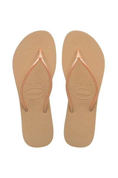 Havaianas Papuci tubulari Golden pentru femei 0570