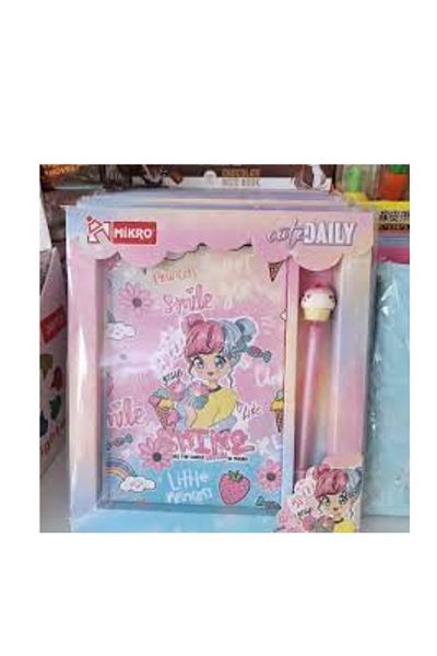 tüftürük Cute Daily Pen with Micro Figure Gift