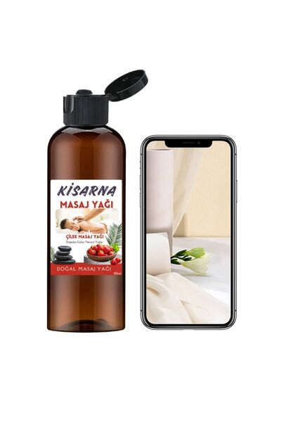 Eromax Doğal Yağlar Yenilebilir Çilek Aromalı Masaj Yağı