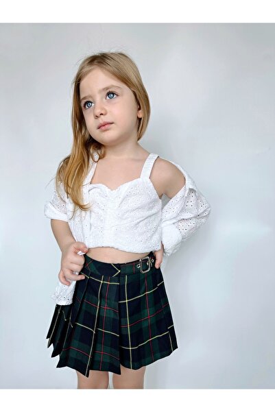 Aslı Türkoğlu Zr Model Kız Çocuk Şort Etek