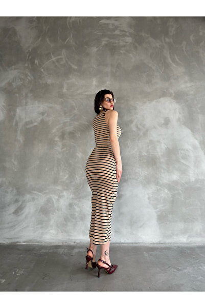 Fiori Спідниця середньої довжини з еластичним поясом і смужками